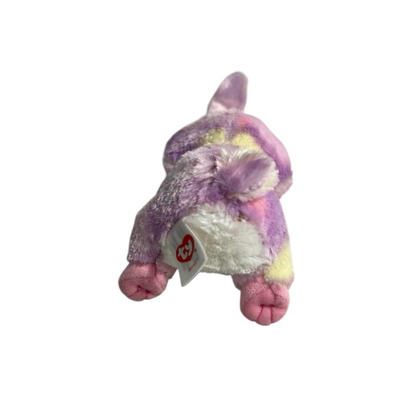 TY Beanie Boos AVRIL 6 Inch Bunny 2016 Retired NEW w/ Tag - Picture 8 of 12